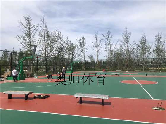 籃球場(chǎng)施工