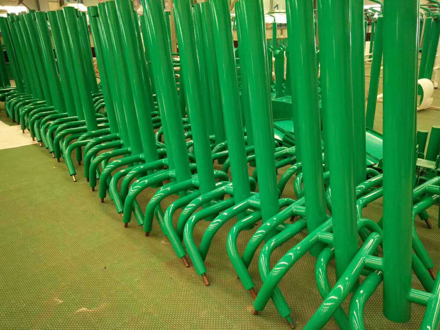 健身路徑噴塑